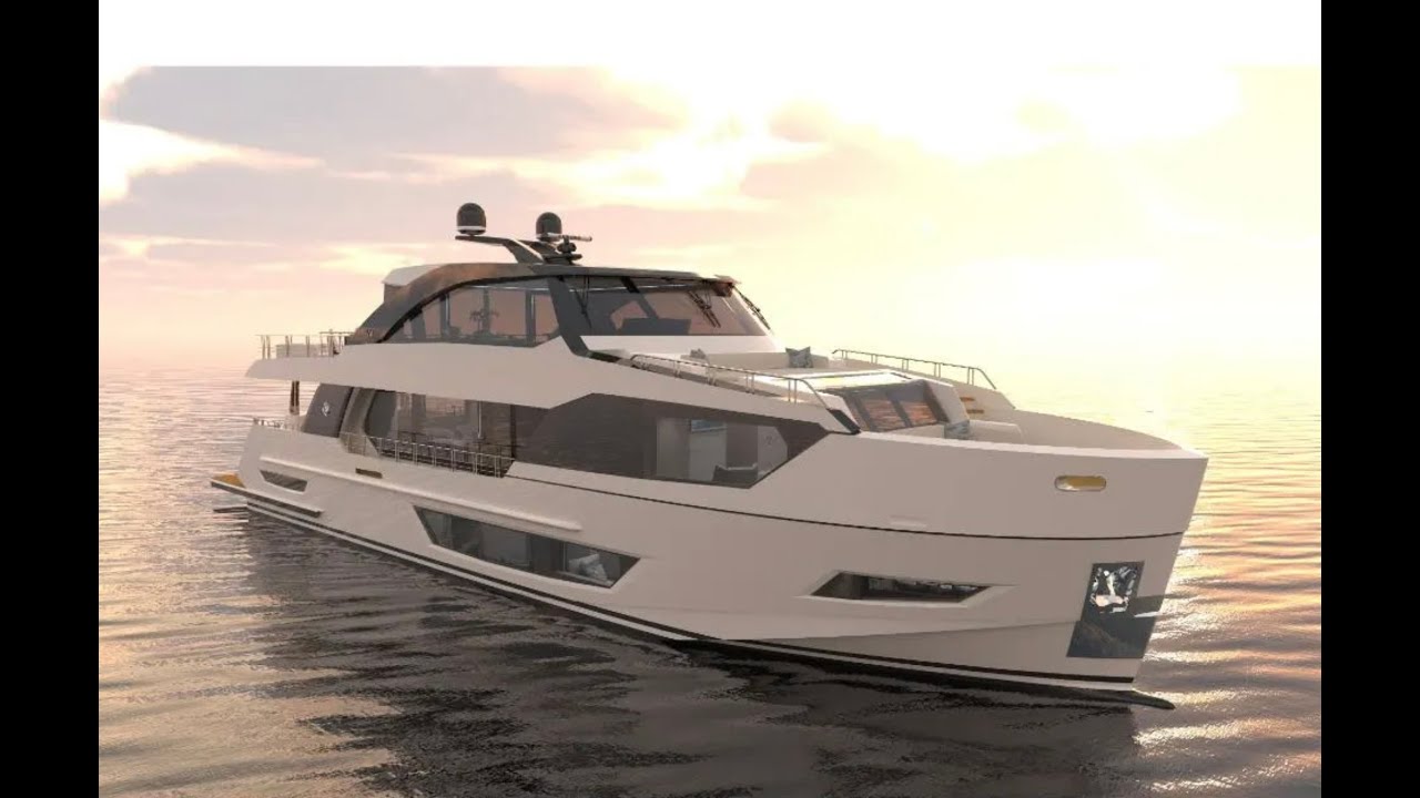 San Diego International Boat Show - A Tour of an 89-foot Ocean Alexander 27R Yacht