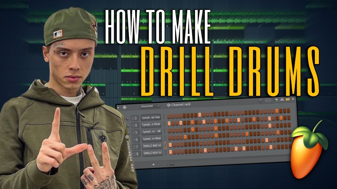 🔥🔥How to make a drill drum pattern🔥🔥 prod.by @9twobeatz