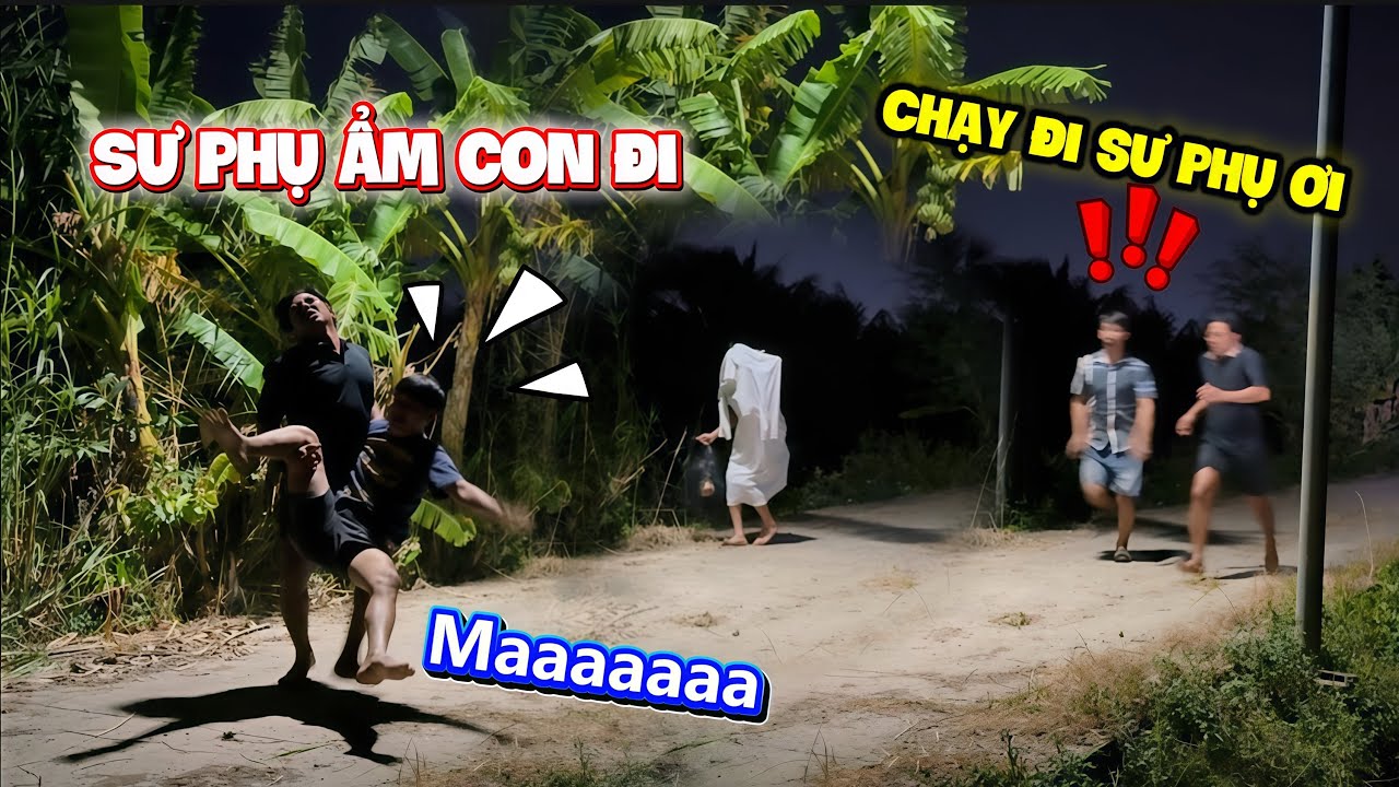 Cái chân cứng ngất chỉ biết lếch khi đi giữ đoạn đường vắng gặp ma giữ đường  | HoàiPhong TV