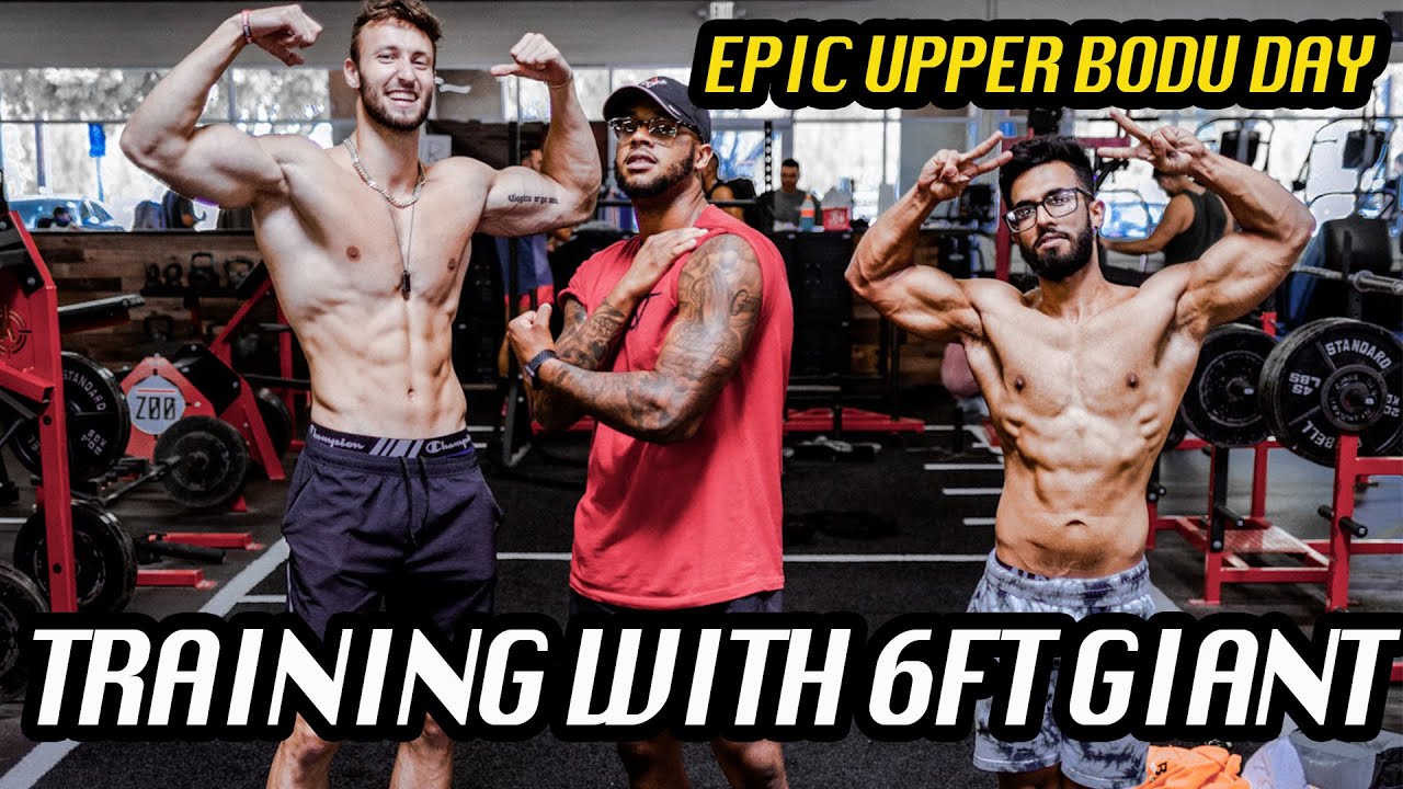 Upper Body Day w/ MOST VASCULAR MAN!!
