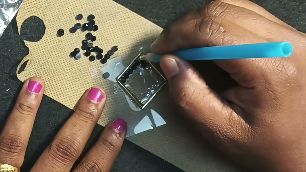 Jwellery making athome /simple pendant making 