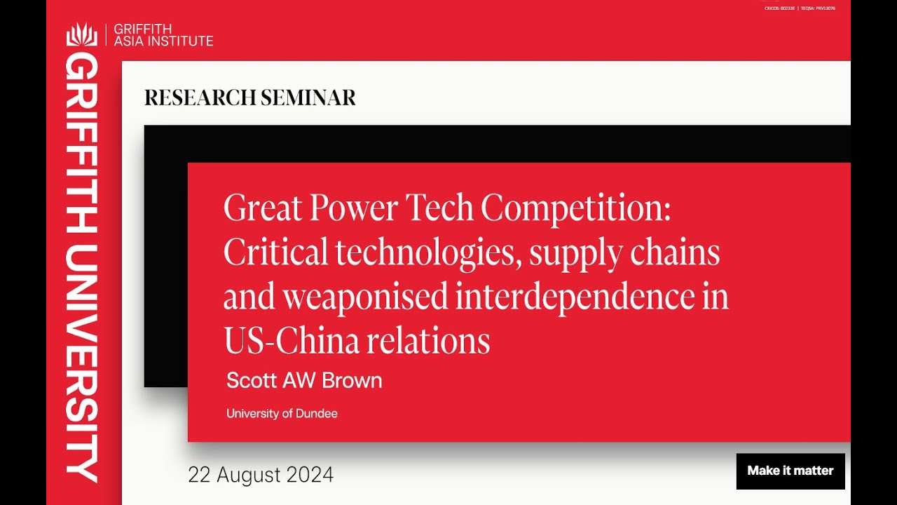 Research Seminar | Great Power Tech Competition