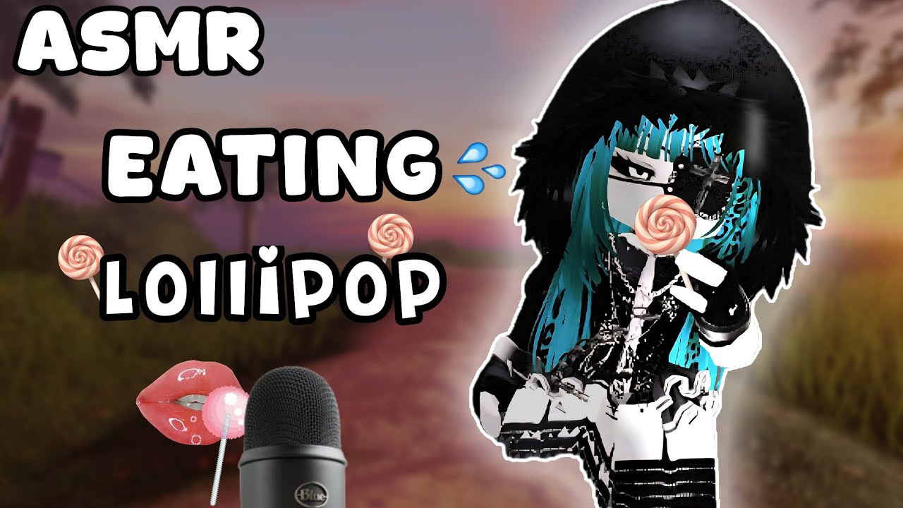 Asmr | Comiendo paleta 🍭💦 | Roblox Gameplay ♡