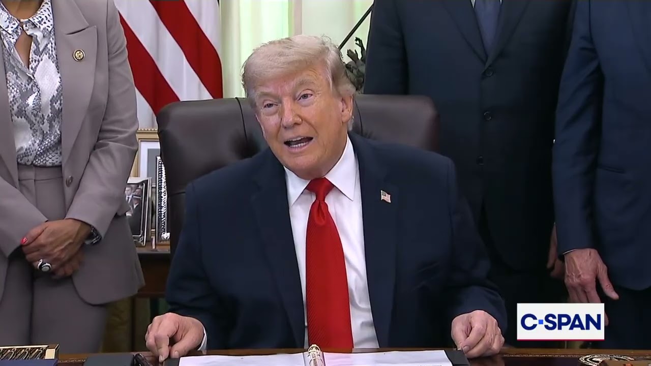 President Trump on Settlement with Iran