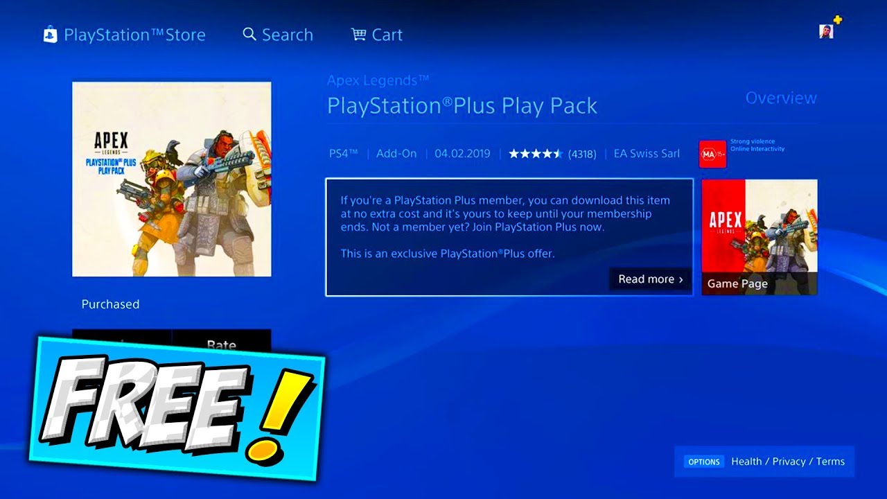 How To Get PS PLUS BUNDLE (FREE SKINS) Apex Legends FREE PS4 Starter Pack LEAKED (Play Station 4)
