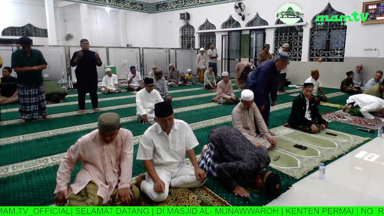 🔴LIVE | SHOLAT ISYA, TARAWIH DAN WITIR BERJAMA'AH | MASJID AL-MUNAWWAROH KENTEN PERMAI PALEMBANG