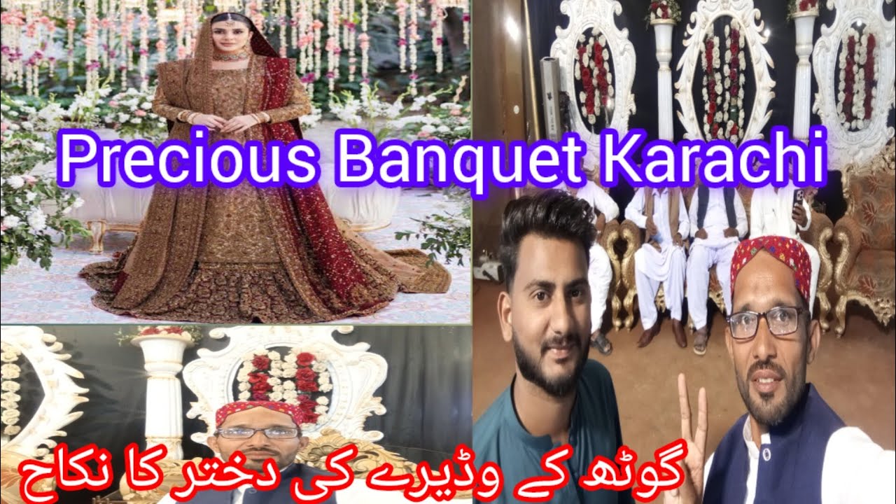 Amazing #😍 #Vlog #Karachi city# Precious Banquet #sindhpakistan