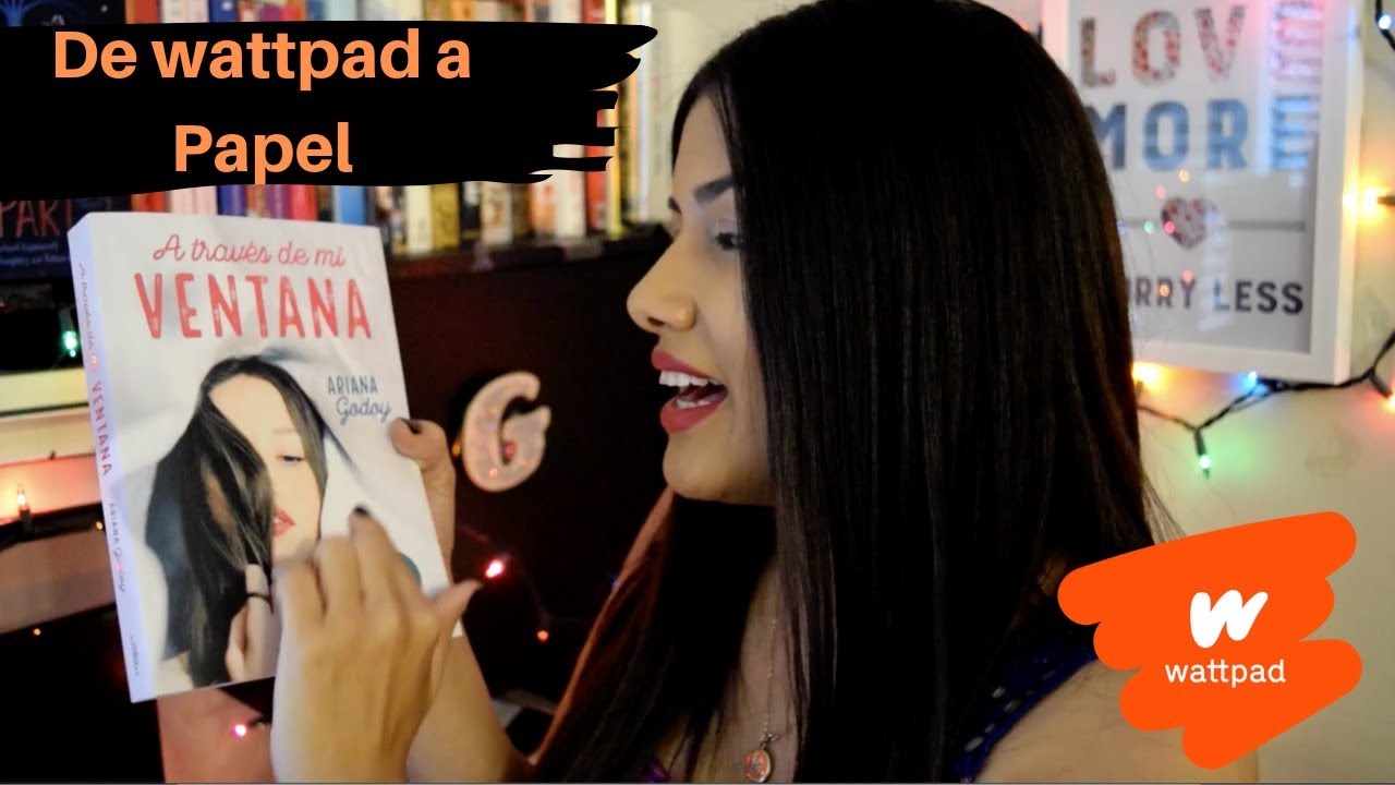 ¡A través de mi ventana en papel! ¡Les muestro el libro!