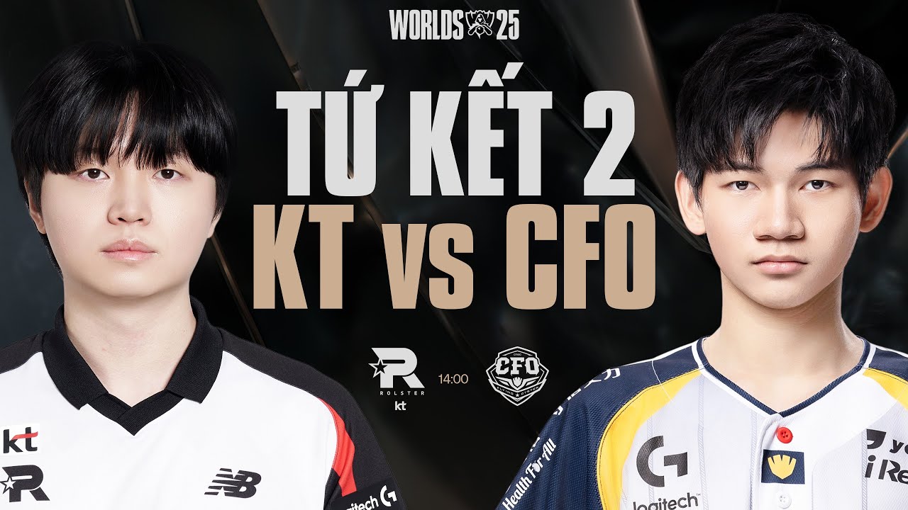 KT vs CFO | CKTG 2025 - Tứ Kết 2 Ng&agrave;y 29.10.2025