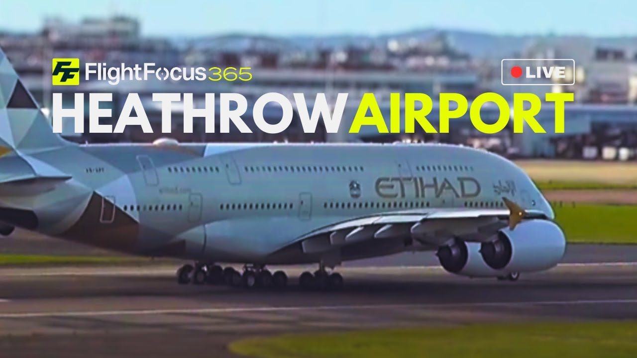 Heathrow Airport Live - Sunday 1st December 2024
