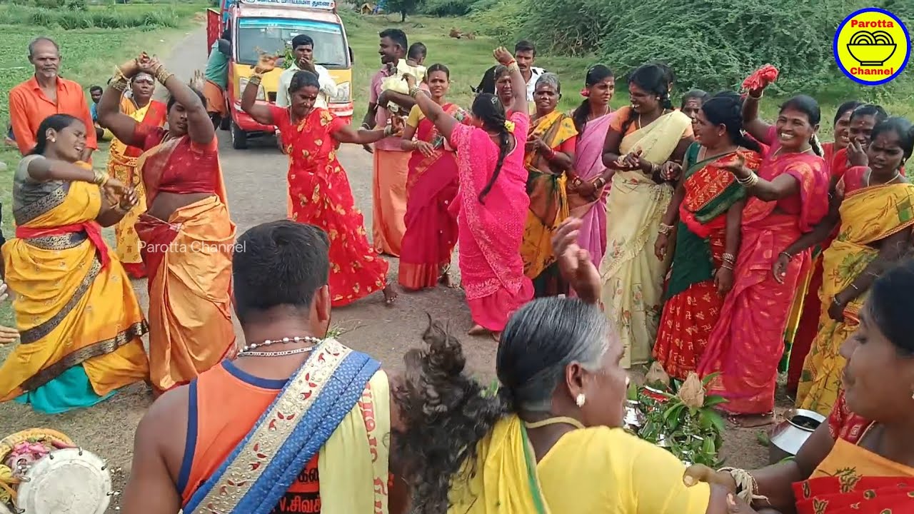 பித்த வெறி பிடித்த அம்மன் அழைப்பில் சாமி ஆட்டம் | Sami Attam | Parotta Channel. 