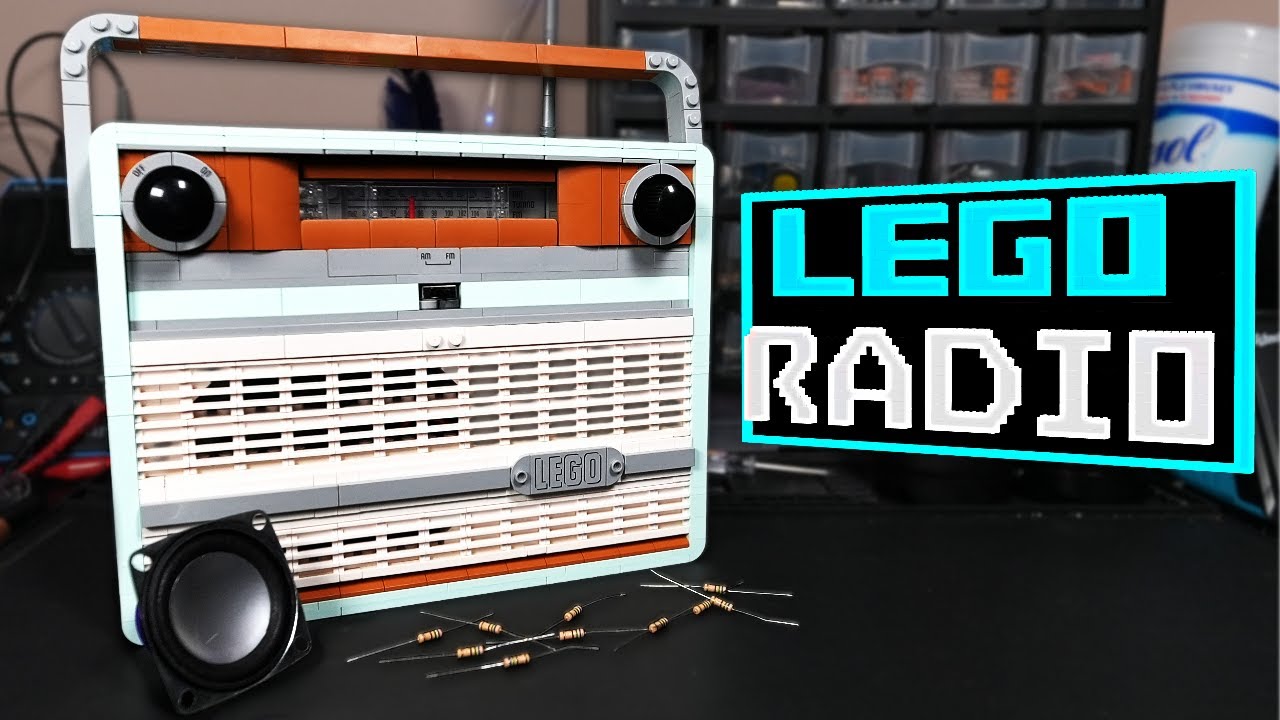 This Lego Radio Actually Works!