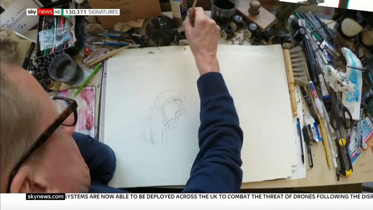 Christian Adams, Evening Standard Cartoonist