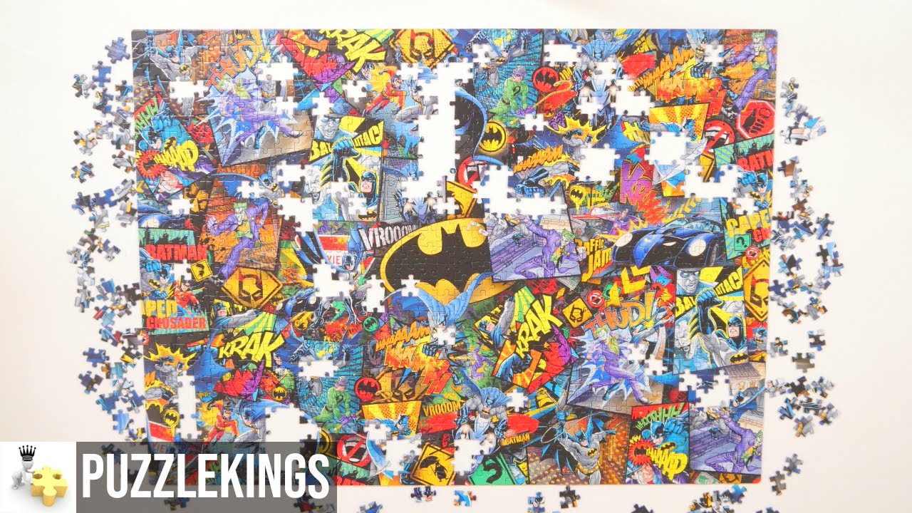 Batman Impossible Puzzle - Time Lapse | Puzzle Kings