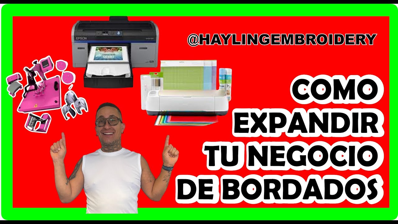 Cómo expandir tu negocio de bordados haciendo oficios varios!!!