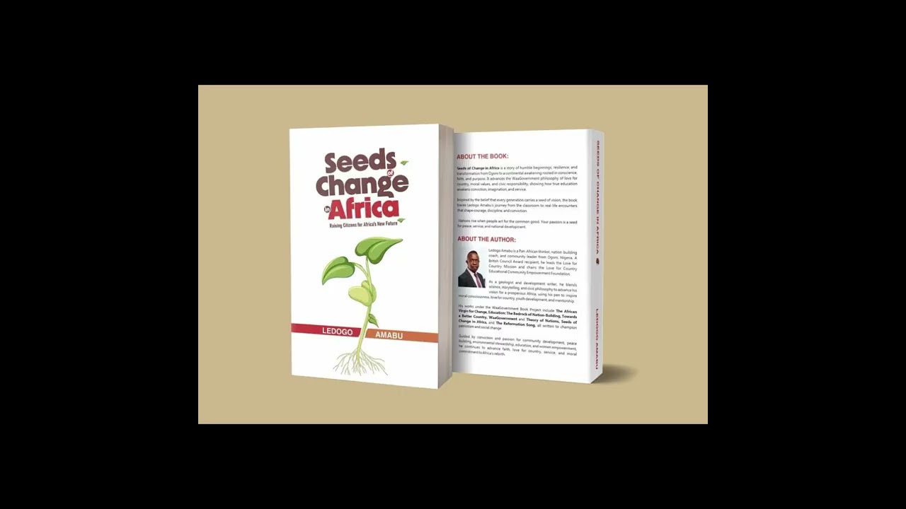 Live at the WaaGovernment Office. Education, Community & Nation Building with Ledogo Amabu.