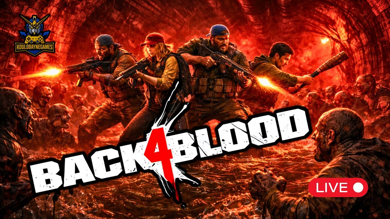 We Shouldn’t Have Gone Into the Sewers! | Back 4 Blood (LIVE)