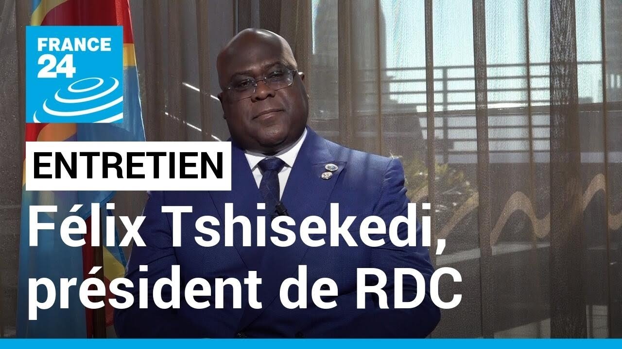 Félix Tshisekedi, président de la RDC : 