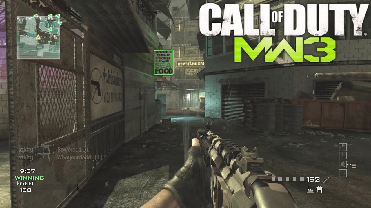MP5 On The OG Call of Duty: Modern Warfare 3 - Gameplay (2011) - No Commentary