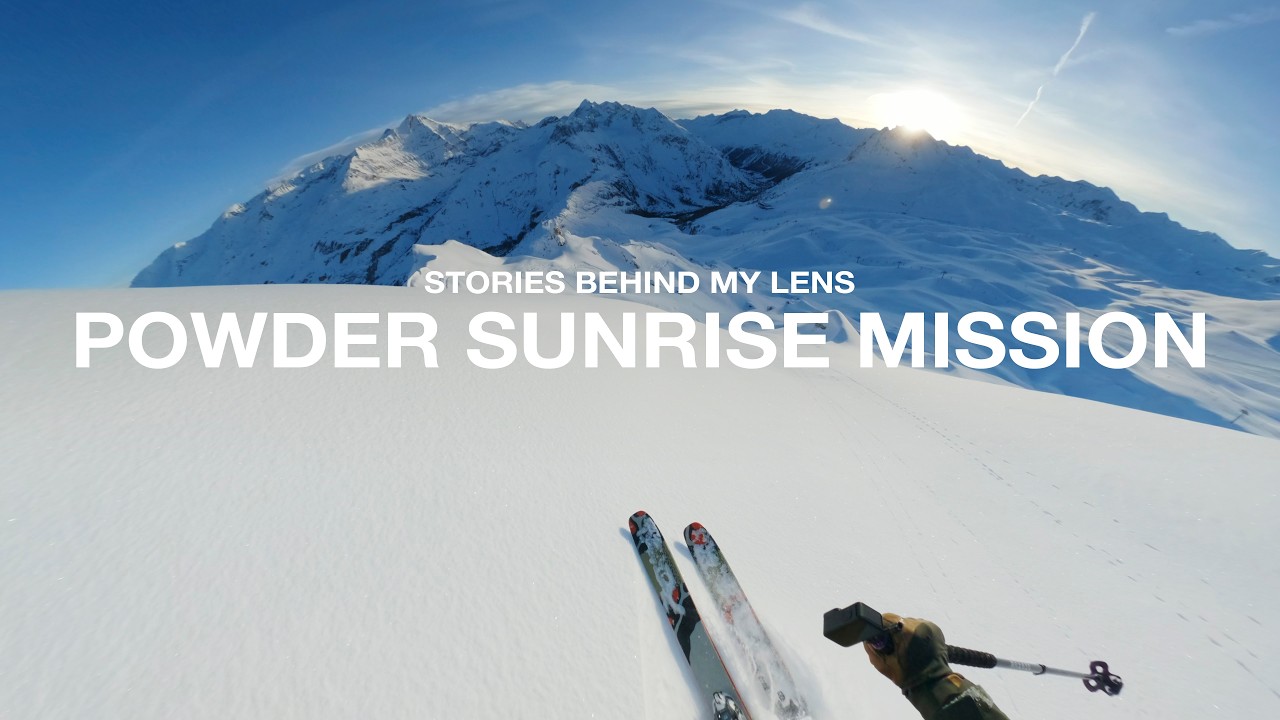Ski Touring at Night for Sunrise & Fresh Powder | Stories Behind My Lens - Tignes, France