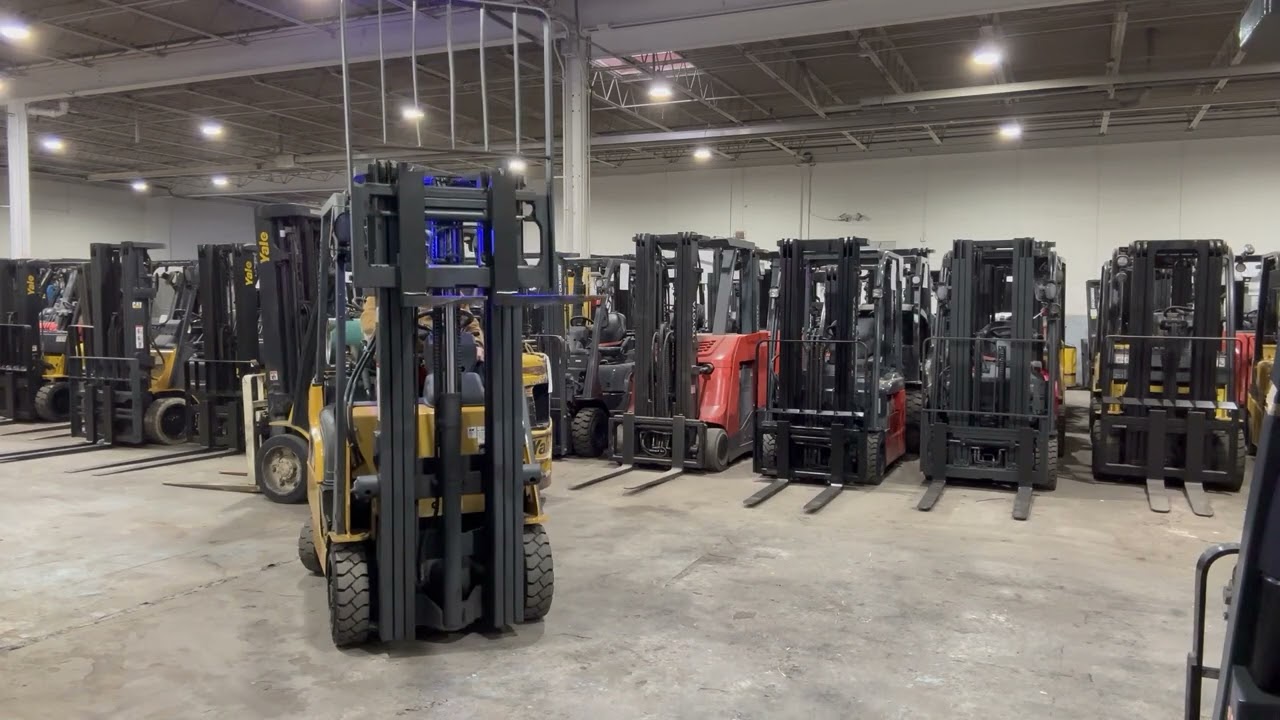2018 Cat 2C3000 3000lbs Used LP Gas Forklift - U41204