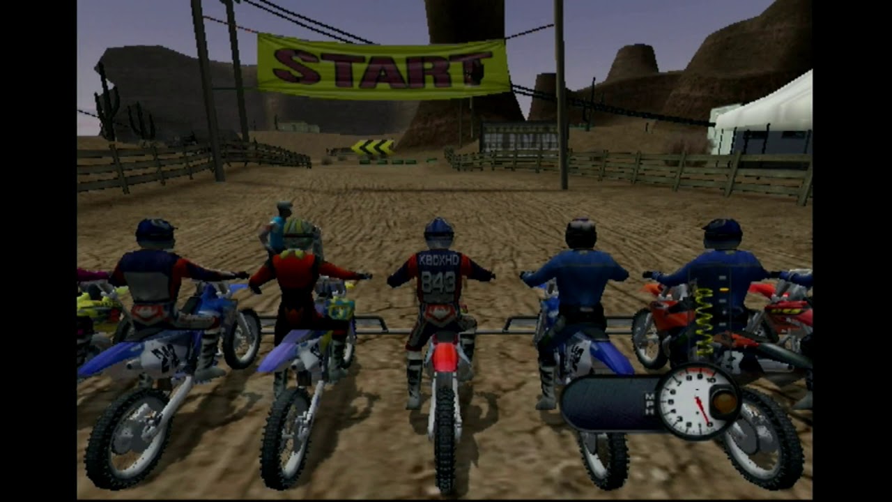 MX Superfly Featuring Ricky Carmichael Original Xbox HD Gameplay