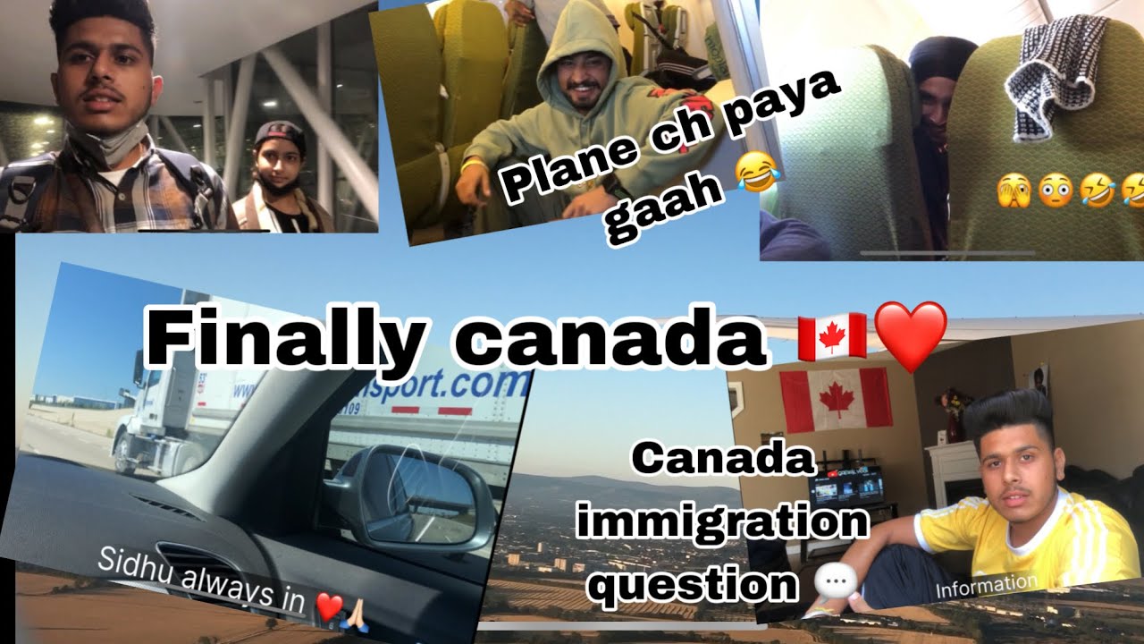 INDIA TO CANADA 🇮🇳✈️🇨🇦 || my experience || canada immigration question || vlog -4 || part -2