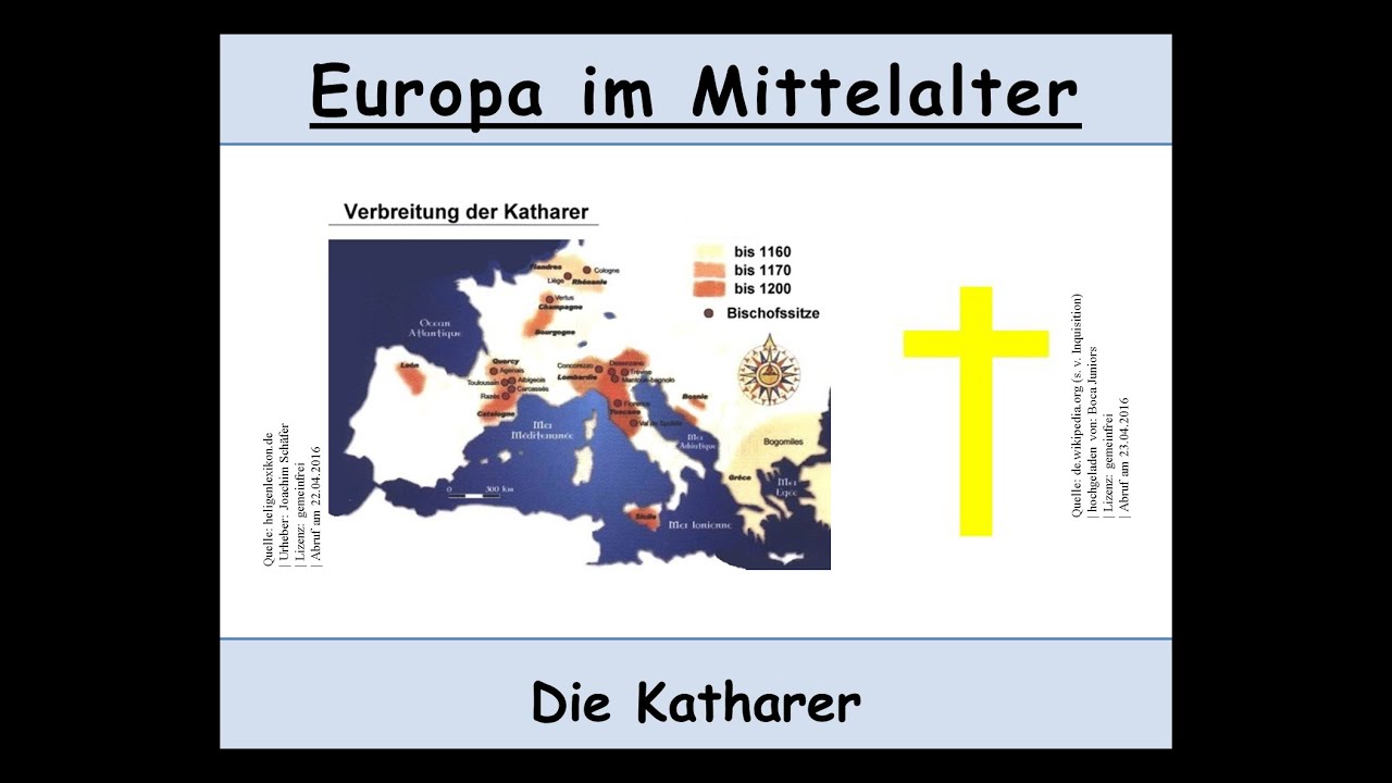 Die Katharer im Mittelalter (Albigenser, Montségur, Ketzer, Häresie) - Teil 1/2