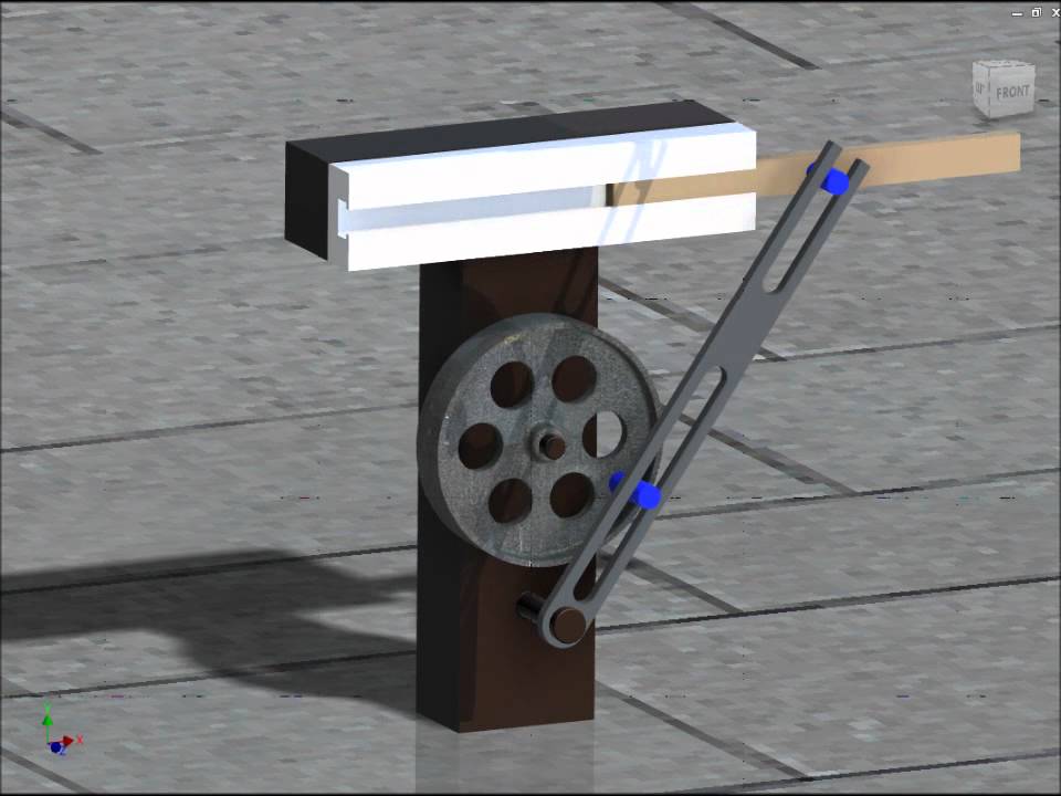 WhitWorth Quick Return Mechanism demonstration