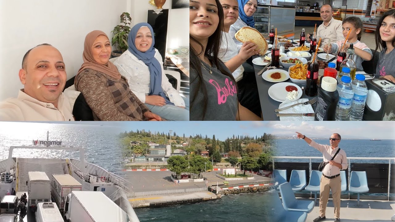 طلعنا على بورصه 🥰 واخدت أولادي على مطعم مشهور وزياره لبيت اختي 🤗