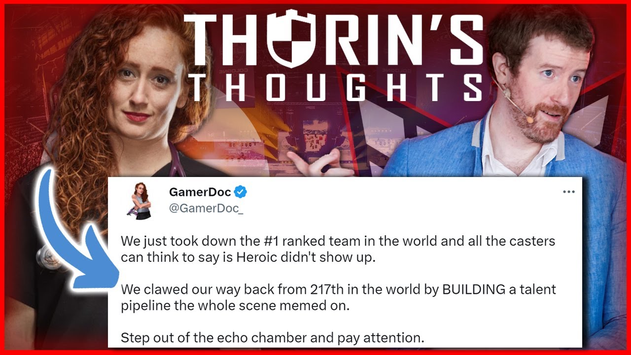 5:23 in Bo3s! Director of Underperformance! White Men Obsessed With Her? - Thorin vs. GamerDoc