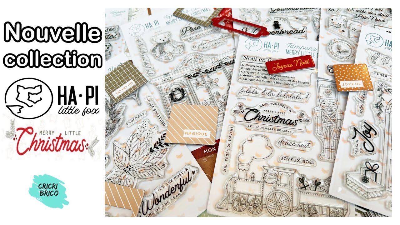 Nouvelle Collection HA PI Little Fox - Merry Little Christmas - Scrapbooking