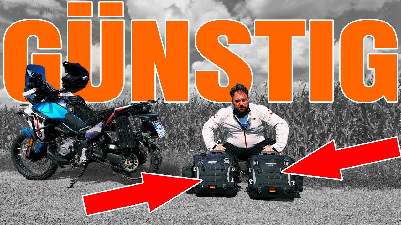 Motorrad-Taschensystem + Tipps f&uuml;r Diebstahlschutz