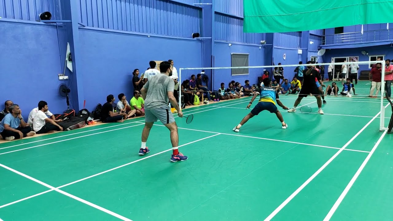 Sarath/Somesh vs Vijay/Sai Kumar - CUBZ Badminton Challange - N9 Sports Academy Tellapur