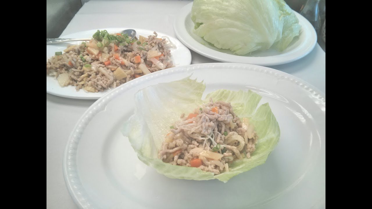 How to make lettuce wrap ( Yuk Sung ) 生菜包