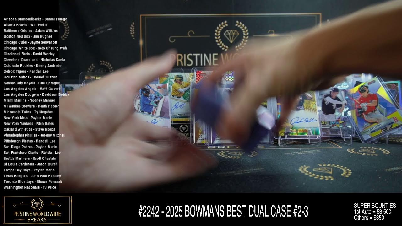 #2242 - 2025 BOWMANS BEST DUAL CASE #2-3