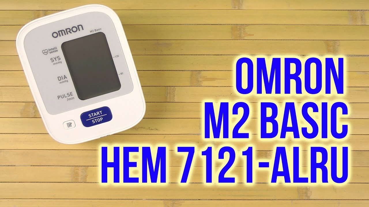 Распаковка OMRON M2 Basic HEM 7121&ndash;ALRU