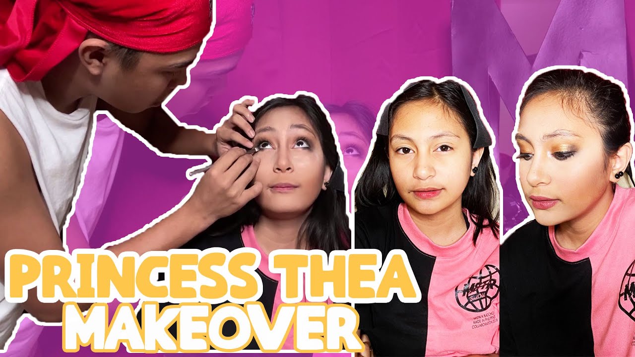 PRINCESS THEA MAKEOVER BY ME (sobrang girlish)