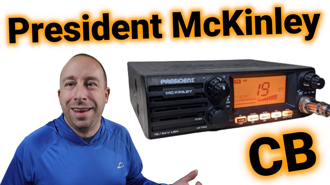 Подробный обзор и демонстрация радиостанции President McKinley CB Radio
