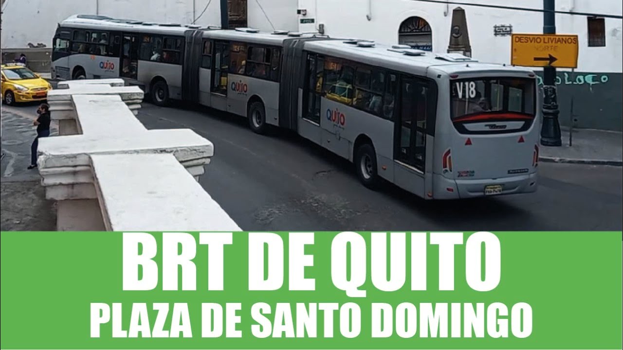 Articulados en Santo Domingo (Quito)