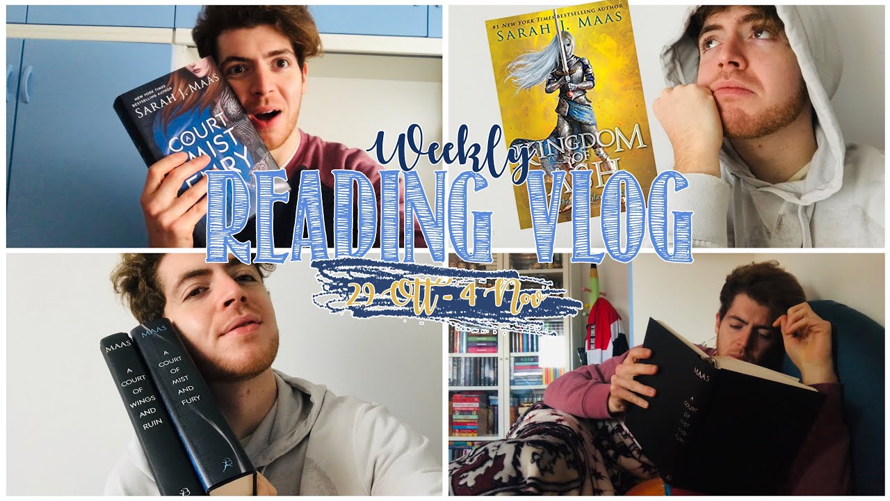 UNA SETTIMANA CON SARAH J.MAAS || Weekly Reading Vlog: 29 Ottobre - 4 Novembre