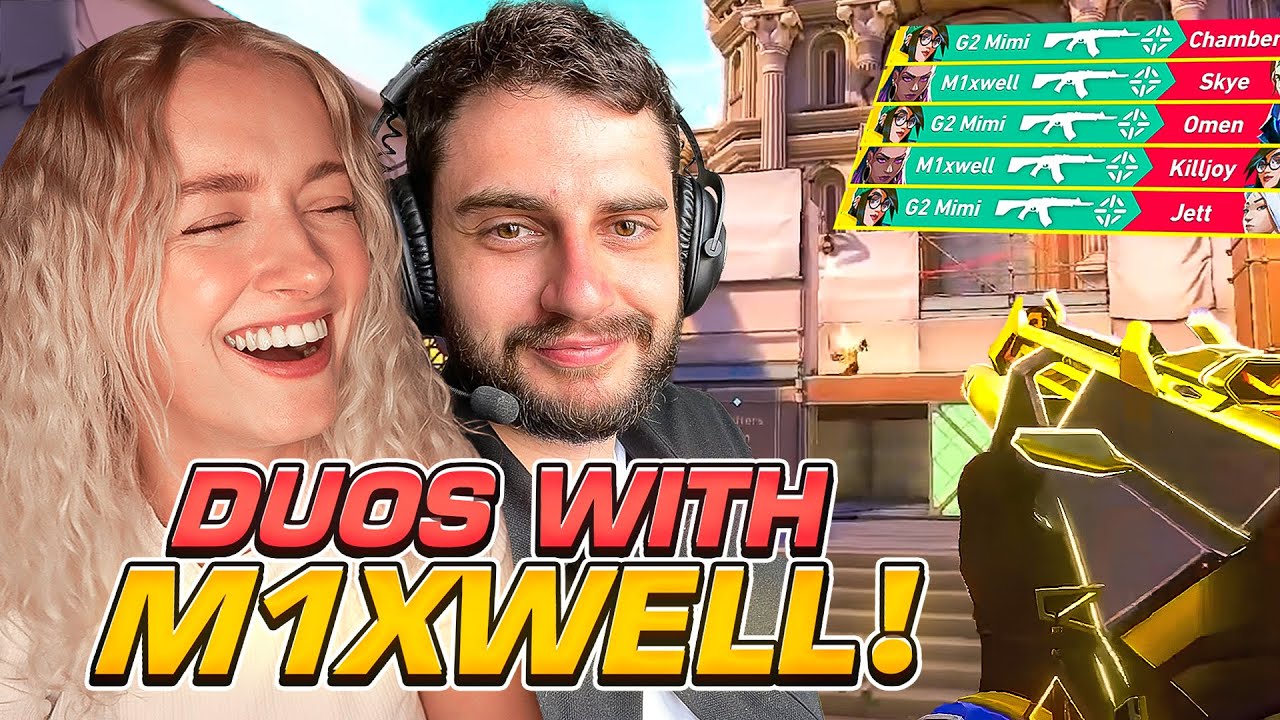 When Heretics m1xwell & G2 mimi play together... 🥶