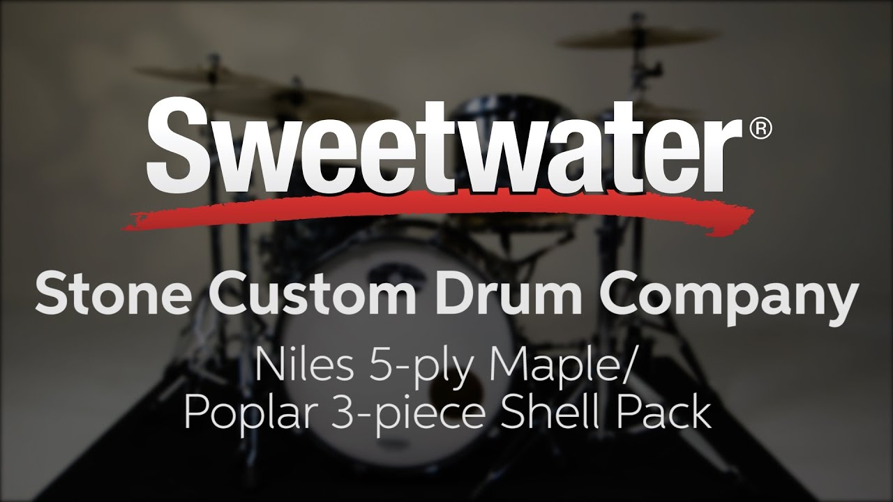 Stone Custom Drum Company Niles Maple/Poplar 3-piece Shell Pack Review