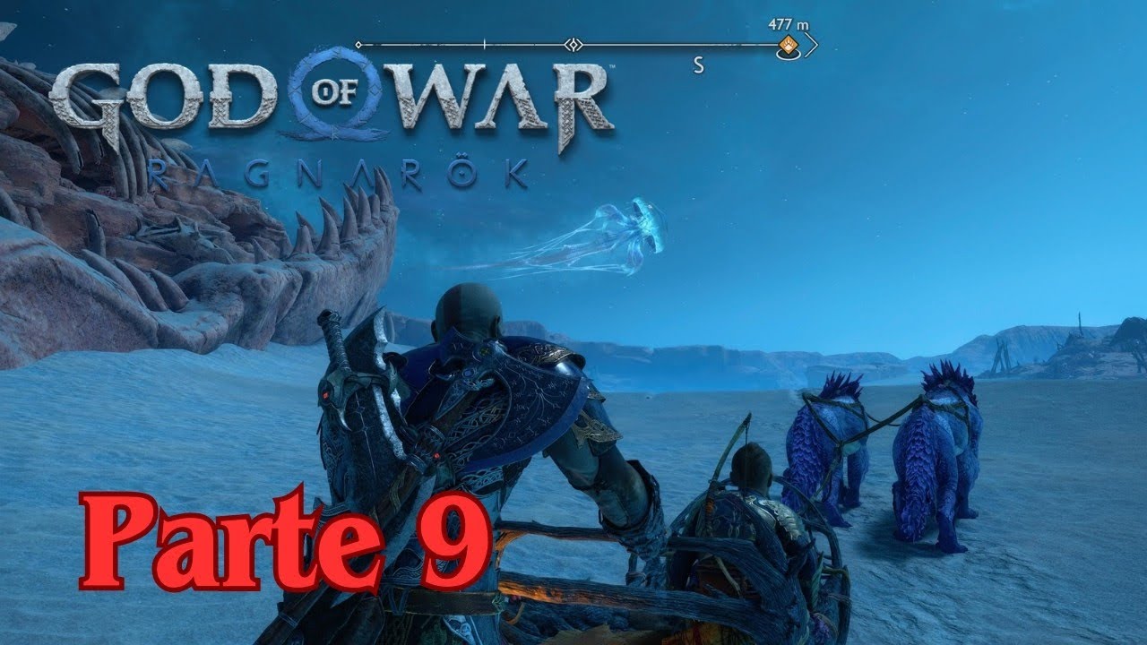 GOD OF WAR RAGNAROK #parte 9 LOS CAÑONES Y LOS YERMOS