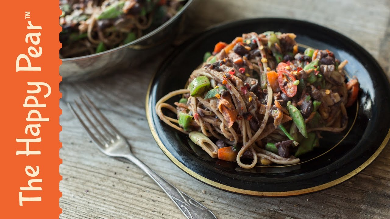 Vegan Black Bean Sauce with Stirfry Veg | Happy Heart Friendly