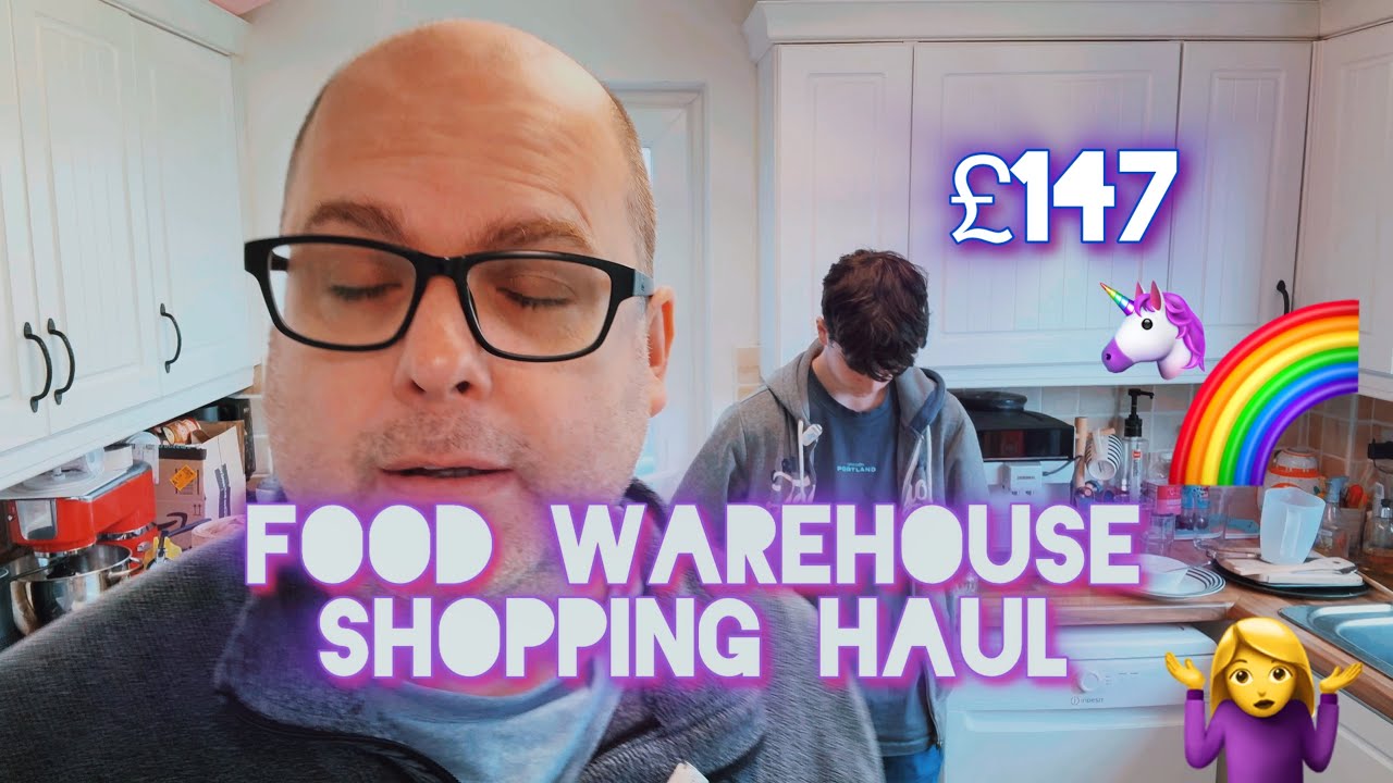 Food Warehouse £147 Bad Food Shopping Haul