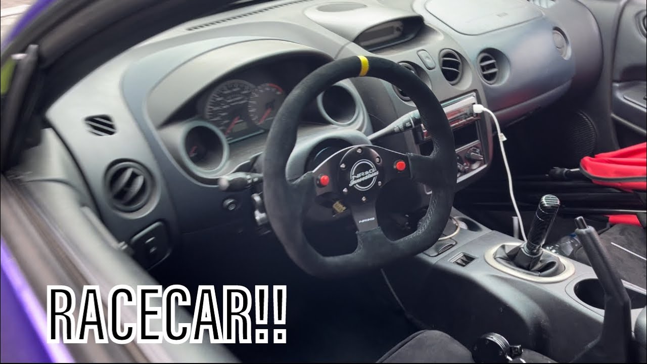 INSTALLING AN NRG AFTERMARKET STEERING WHEEL ON MY 3G ECLIPSE!!