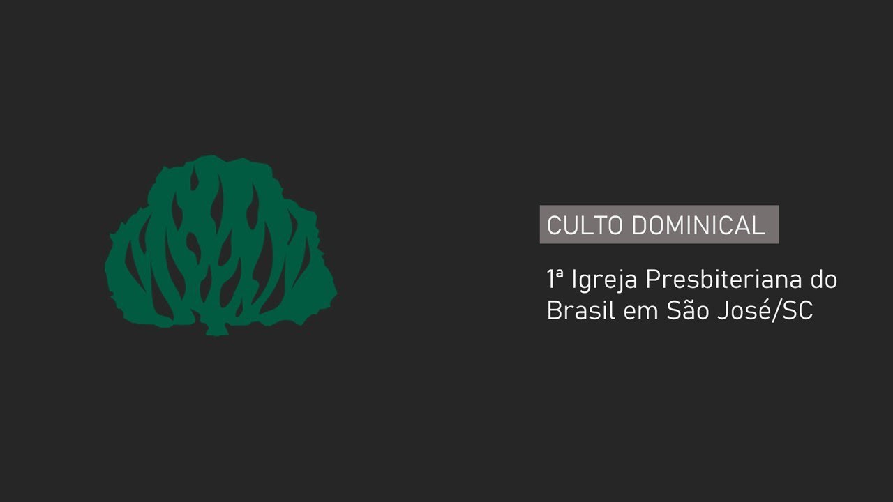 Culto dominical - 08 de fevereiro de 2026 // 1ª Igreja Presbiteriana  do Brasil em São José