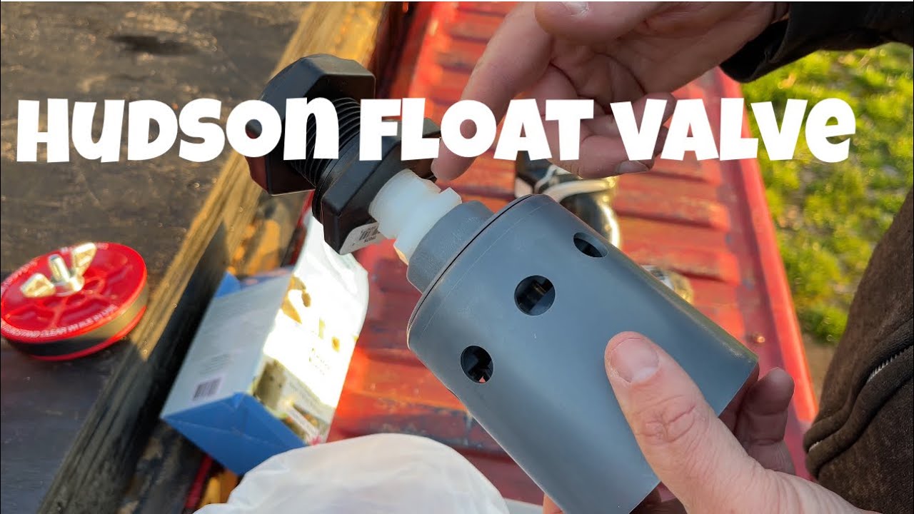 Hudson float valve added to 55gallon buffer tank
