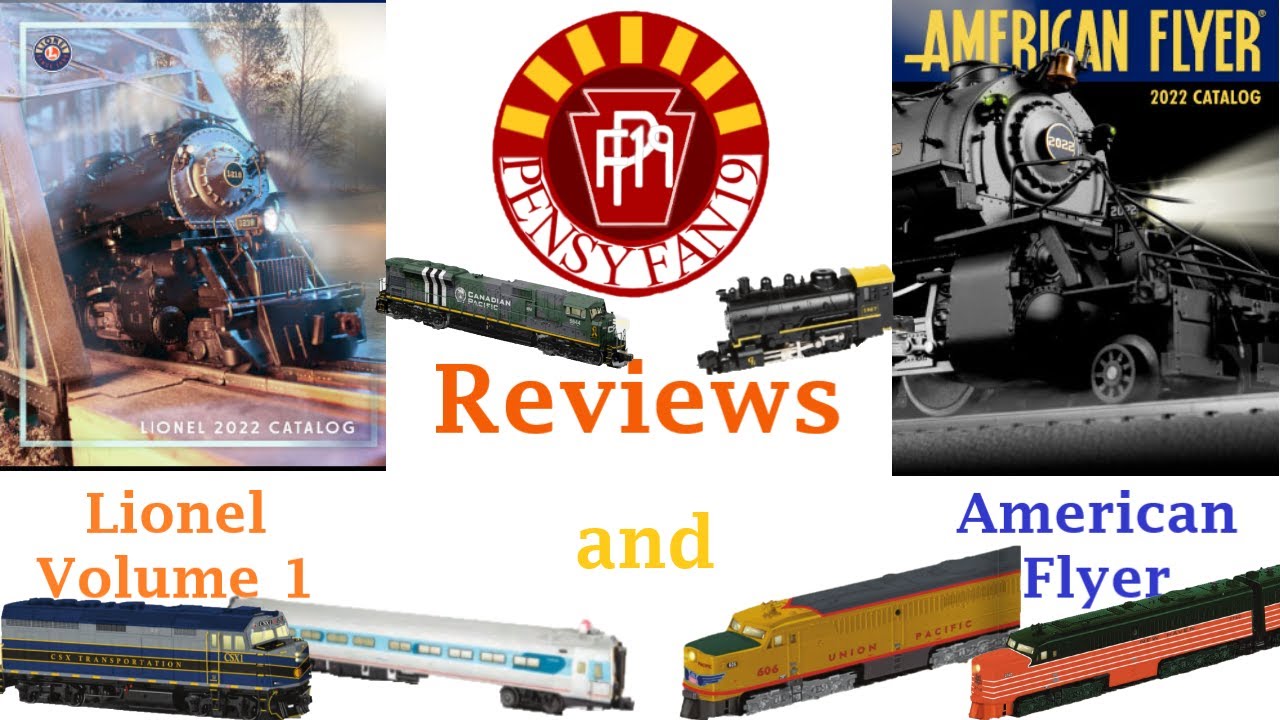 Lionel 2022 Volume 1 and American Flyer Catalog Reviews